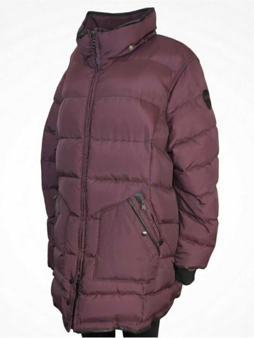 Pajar Heritage Panther Down Parka Womens Plus Size 4X Plum Purple Winter Coat